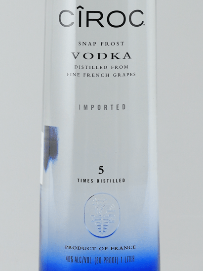 Ciroc Vodka 1L - Bottle Of Japan