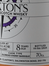 Load image into Gallery viewer, Claxton's Exploration Craigellachie 8 Year Old 2016 - Bottle Of Japan