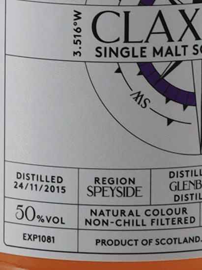 Claxton's Exploration Glenburgie 9 Year Old 2015 - Bottle Of Japan