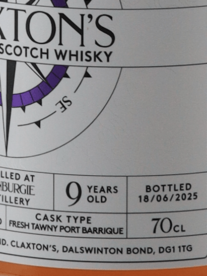 Claxton's Exploration Glenburgie 9 Year Old 2015 - Bottle Of Japan