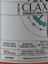 Load image into Gallery viewer, Claxton's Exploration Royal Brackla 7 Year Old 2018 - Bottle Of Japan