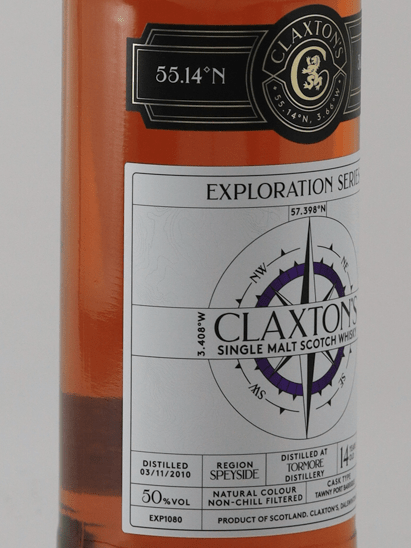 Claxton's Exploration Tormore 14 Year Old 2010 - Bottle Of Japan