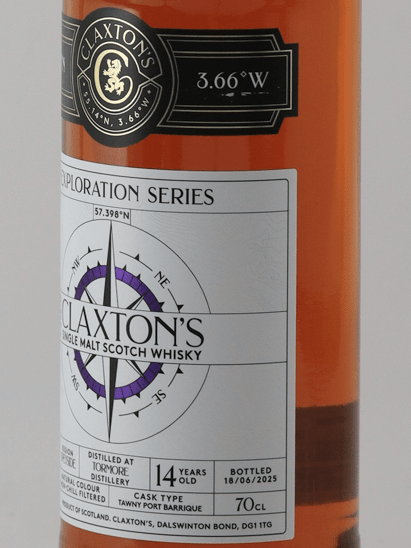 Claxton's Exploration Tormore 14 Year Old 2010 - Bottle Of Japan