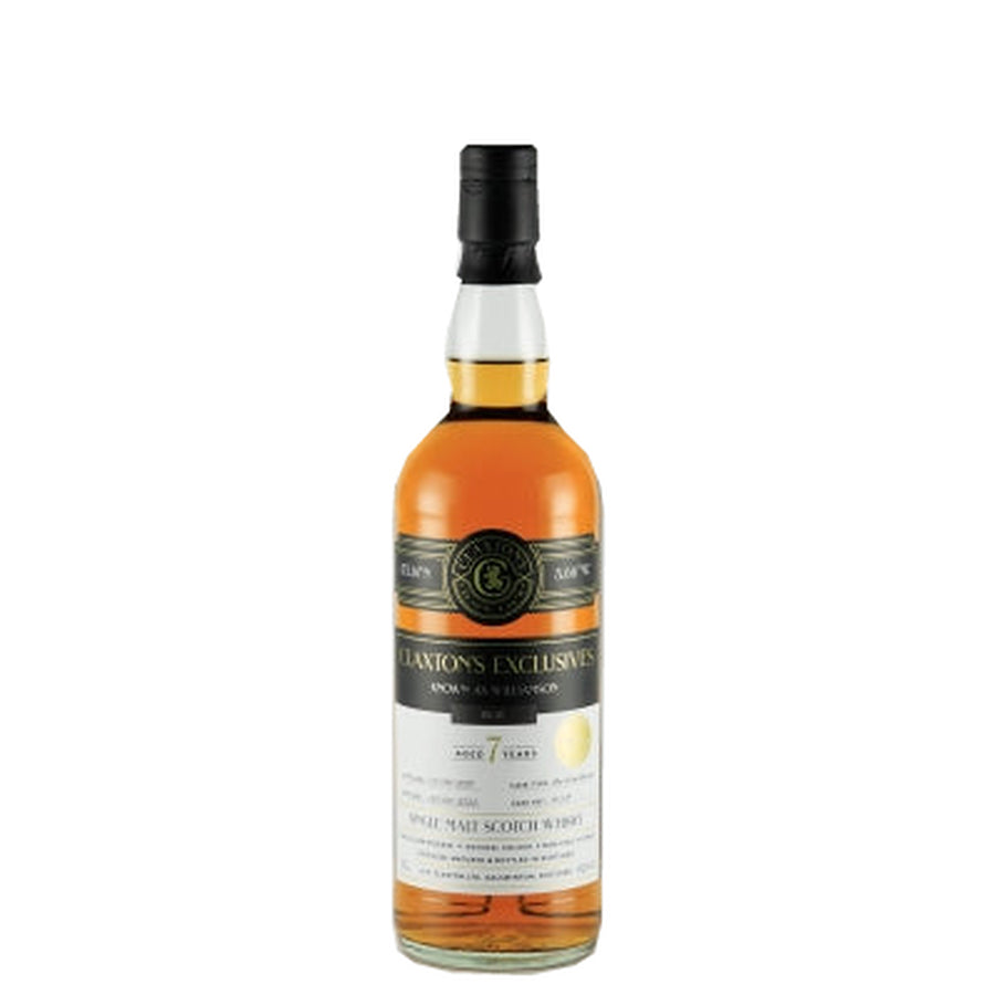 Claxton's Exclusives Williamson 7 Year Old 2015 62% 700ml - Bottle front