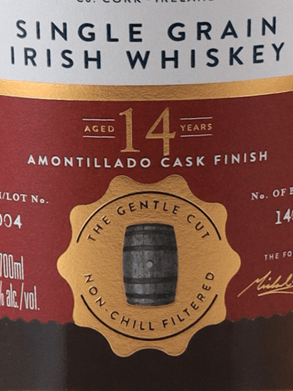 Clonakilty 14 Year Old Single Grain Amontillado Finish - Bottle Of Japan
