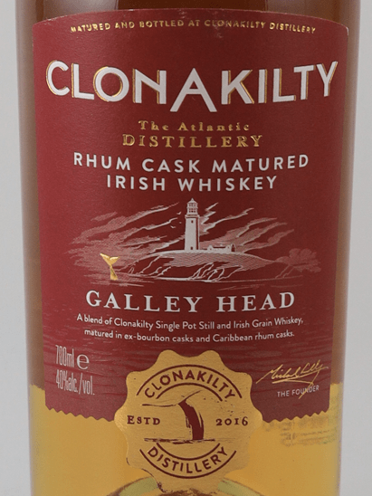 Clonakilty Galleon Head Rum Cask - Bottle Of Japan