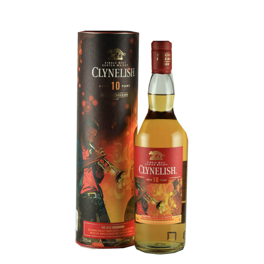 Clynelish 10 Year Old Special Release 2023 Single Malt Scotch Whisky 57.5% 700ml - bottle and presentation tube
