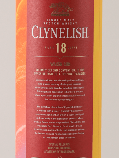 Clynelish 18 Year Old Special Release 2025 - Bottle Of Japan