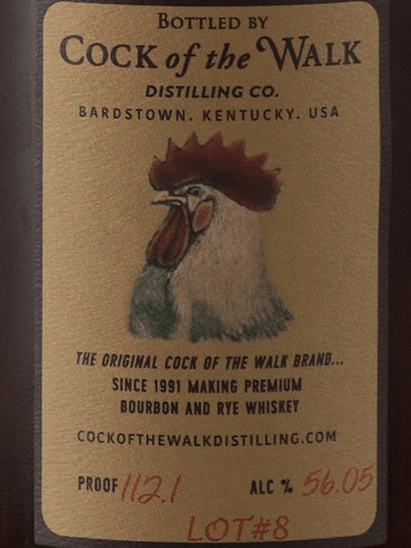 Cock of the Walk Reserve - Bottle Of Japan