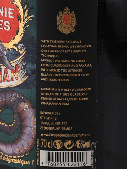 Compagnie des Indes Leviathan - Bottle Of Japan