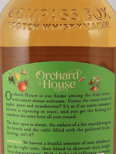 Load image into Gallery viewer, Compass Box Orchard House New Label - Bottle Of Japan