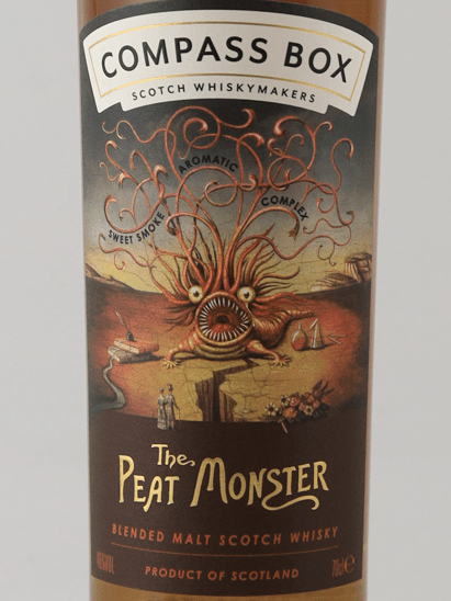 Compass Box Peat Monster New Label - Bottle Of Japan