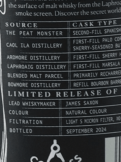 Compass Box Secrets of Smoke - Bottle Of Japan