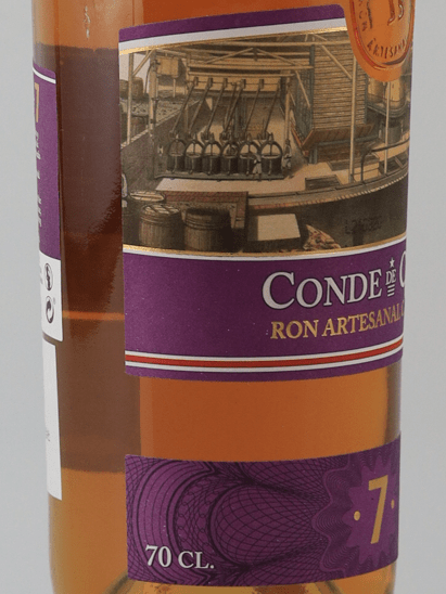 Conde de Cuba 7 Year Old - Bottle Of Japan