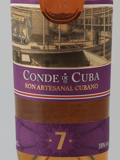 Conde de Cuba 7 Year Old - Bottle Of Japan