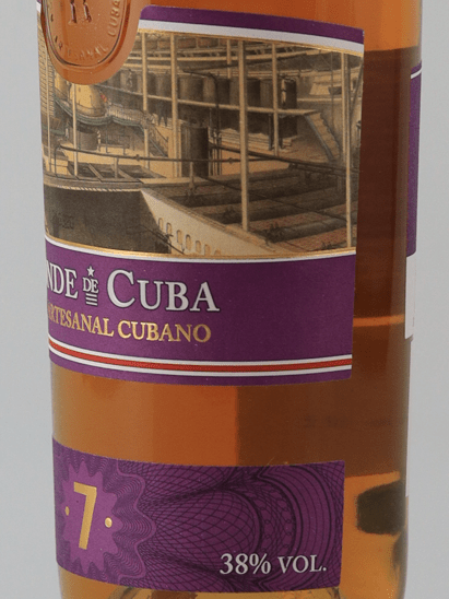 Conde de Cuba 7 Year Old - Bottle Of Japan