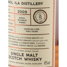 Load image into Gallery viewer, Connoisseurs Choice Wood Finish Caol Ila 13 Year Old 2009 45% 700ml - sassicaia cask finish detail