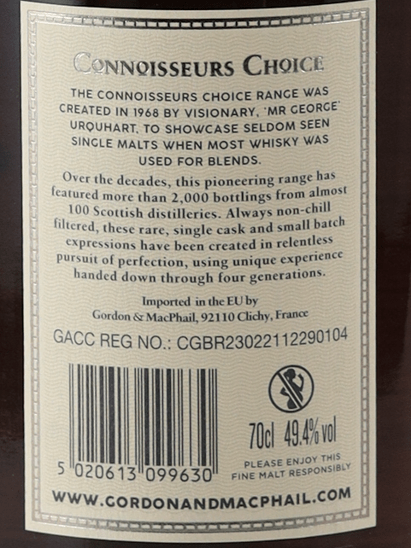 Connoisseur's Choice Cask Strength Balblair 18 Year Old 2005 - Bottle Of Japan