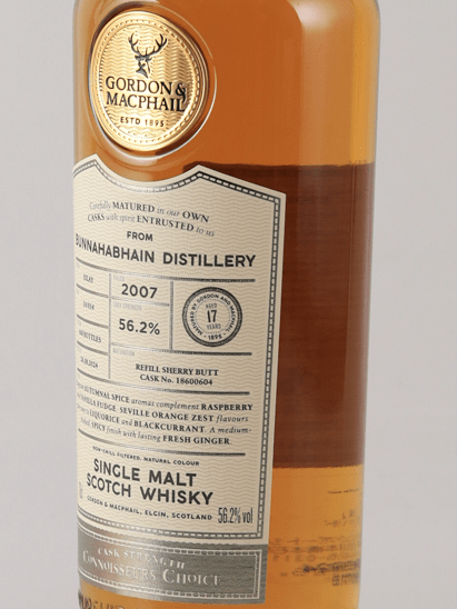 Connoisseur's Choice Cask Strength Bunnahabhain 17 Year Old 2007 - Bottle Of Japan