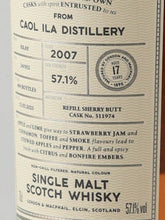 Load image into Gallery viewer, Connoisseur's Choice Cask Strength Caol Ila 17 Year Old 2007 - Bottle Of Japan