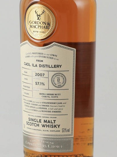 Connoisseur's Choice Cask Strength Caol Ila 17 Year Old 2007 - Bottle Of Japan