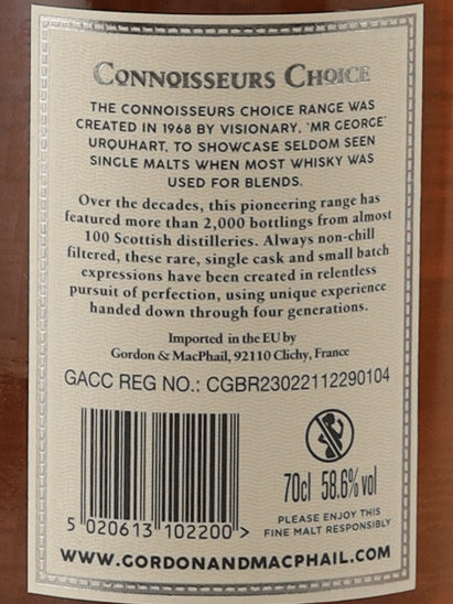 Connoisseur's Choice Cask Strength Glen Grant 16 Year Old 2009 - Bottle Of Japan