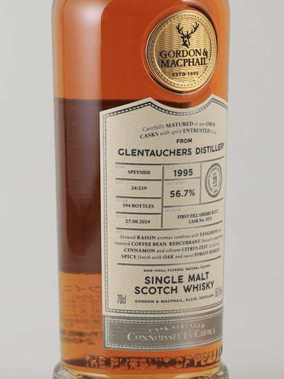Connoisseur's Choice Cask Strength Glentauchers 29 Year Old 1995 - Bottle Of Japan