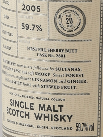 Connoisseur's Choice Cask Strength Highland Park 20 Year Old 2005 - Bottle Of Japan