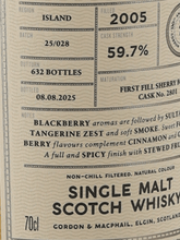 Load image into Gallery viewer, Connoisseur's Choice Cask Strength Highland Park 20 Year Old 2005 - Bottle Of Japan