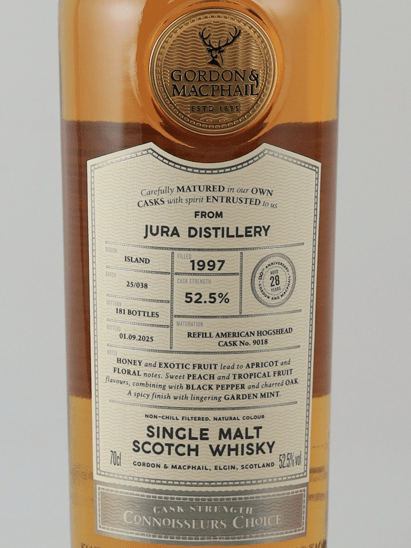 Connoisseur's Choice Cask Strength Jura 28 Year Old 1997 - Bottle Of Japan