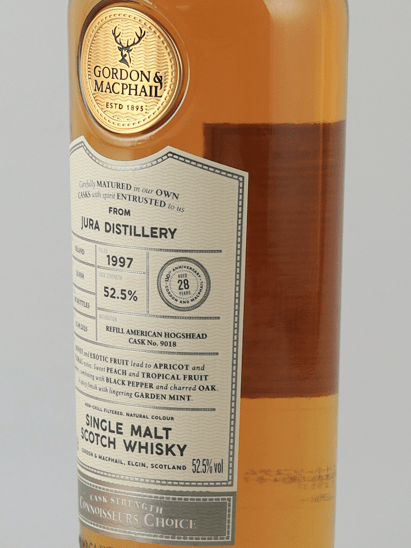Connoisseur's Choice Cask Strength Jura 28 Year Old 1997 - Bottle Of Japan