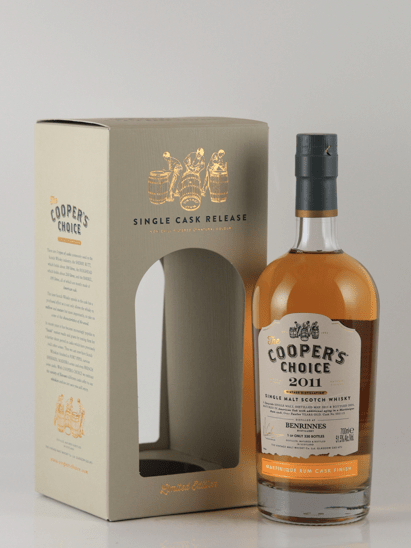Cooper's Choice Benrinnes 12 Year Old 2011 - Bottle Of Japan