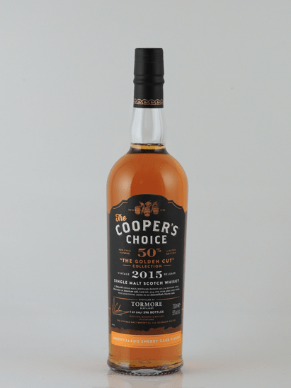 Cooper's Choice Golden Cut Collection Tormore 9 Year Old 2015 - Bottle Of Japan