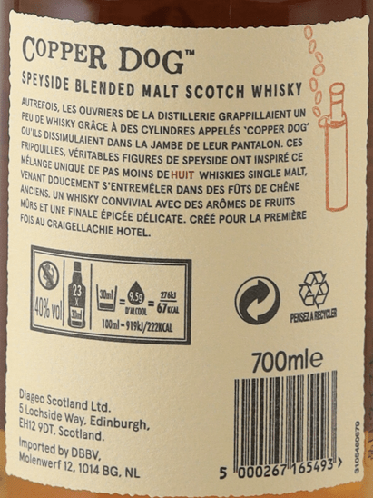 Copper Dog Blended - Bottle Of Japan