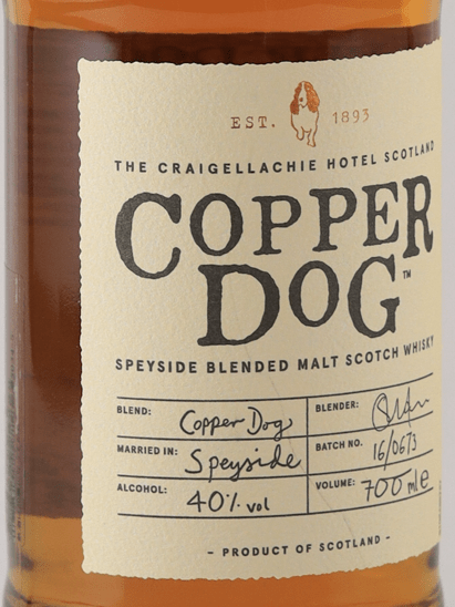 Copper Dog Blended - Bottle Of Japan