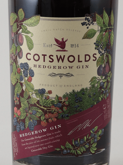 Cotswolds Hedgerow Gin - Bottle Of Japan