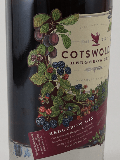 Cotswolds Hedgerow Gin - Bottle Of Japan
