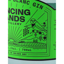 Load image into Gallery viewer, Dancing Sands Sauvignon Blanc Gin 700ml - label right detail