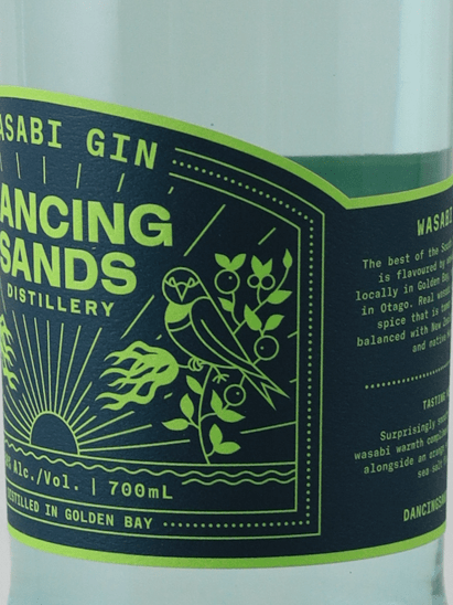 Dancing Sands Wasabi Gin - Bottle Of Japan