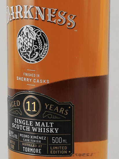 Darkness Tomore 11 Year Old - Bottle Of Japan