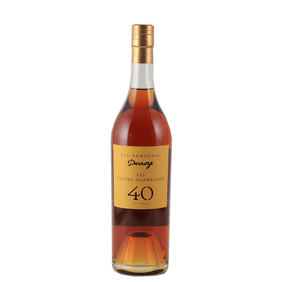 Darroze Les Grands Assemblages 40 Year Old Bas-Armagnac, bottle front view