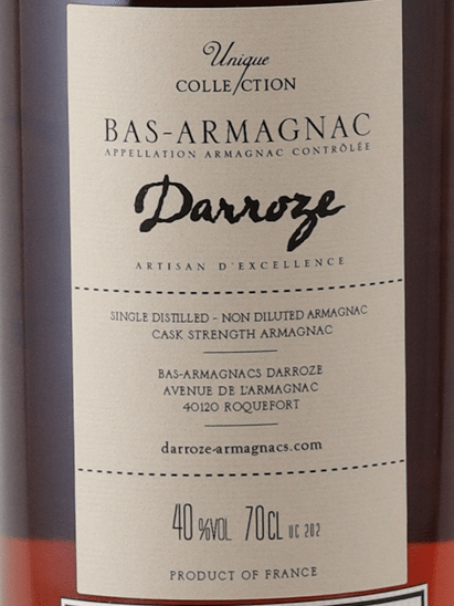 Darroze Pan 1985 - Bottle Of Japan