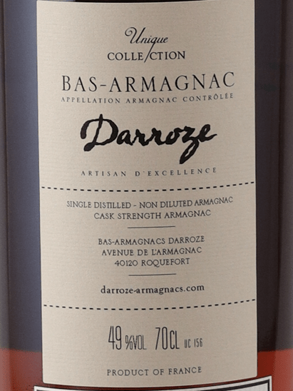 Darroze Pan 1991 - Bottle Of Japan