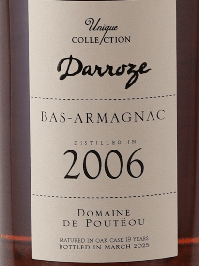 Darroze Pouteil 2006 - Bottle Of Japan