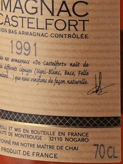 De Castelfort 1991 - Bottle Of Japan