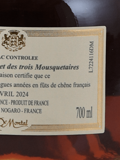De Montal 1972/2024 700ml - Bottle Of Japan