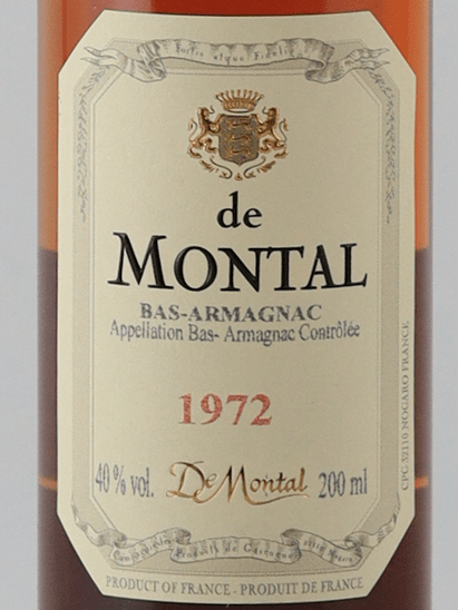 De Montal 1972/2025 200ml - Bottle Of Japan