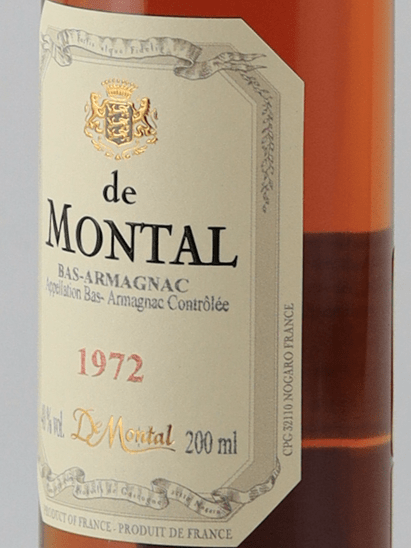 De Montal 1972/2025 200ml - Bottle Of Japan