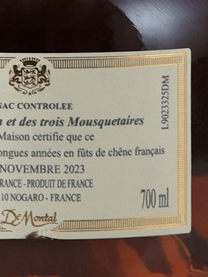 De Montal 1990/2023 700ml - Bottle Of Japan