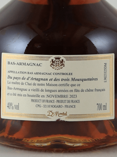 De Montal 1990/2023 700ml - Bottle Of Japan